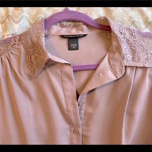 Victoria’s Secret Lace Trim Dress Sz Sm